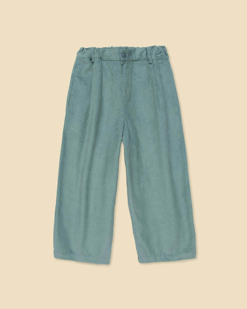 Friday Pant in Teal Tambourine Corduroy