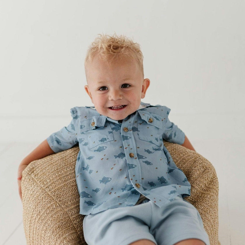 Boys Utility Shirt in Baseball