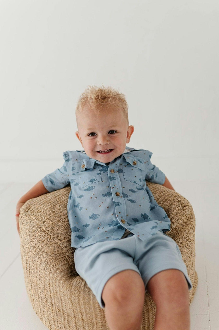 Boys Utility Shirt in Baseball