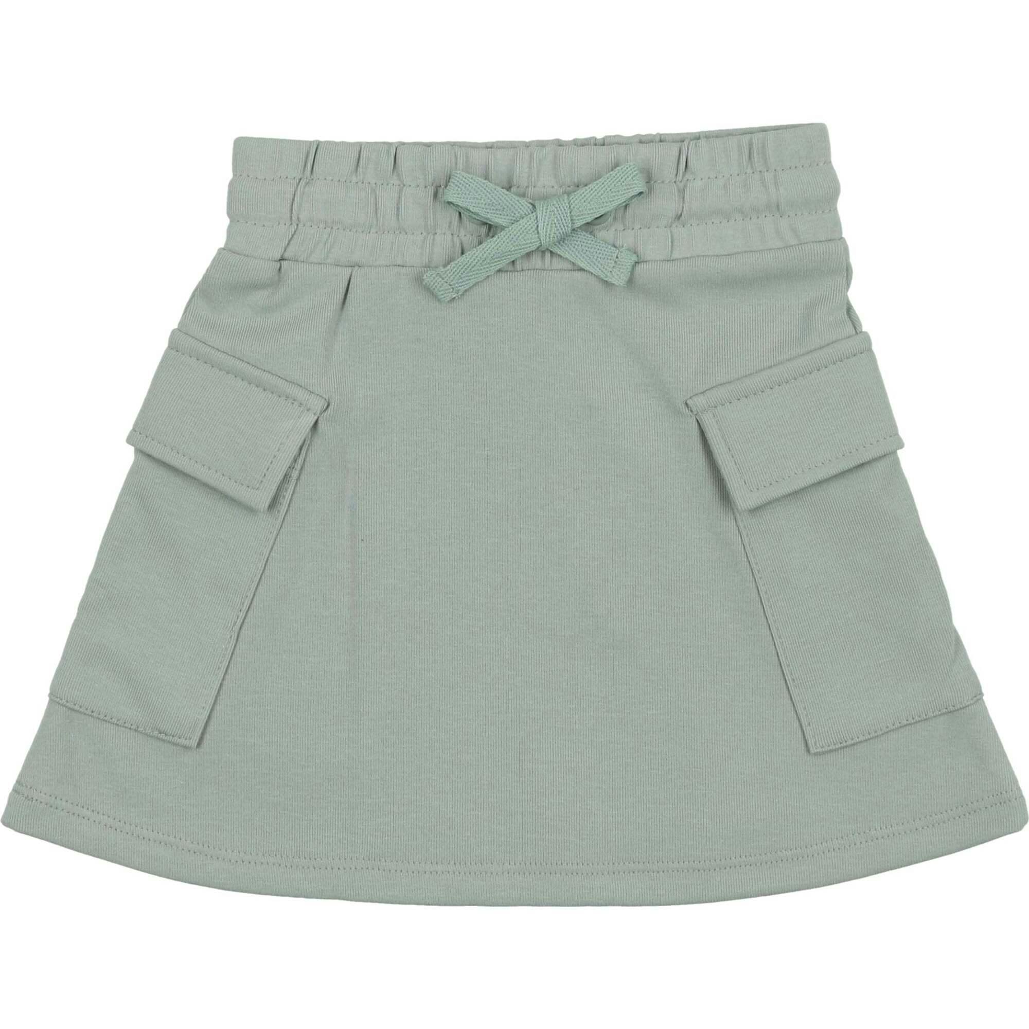Rugby Stripe Pocket A-Line Short Skirt