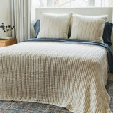 Coastal Stitch Euro Sham Set