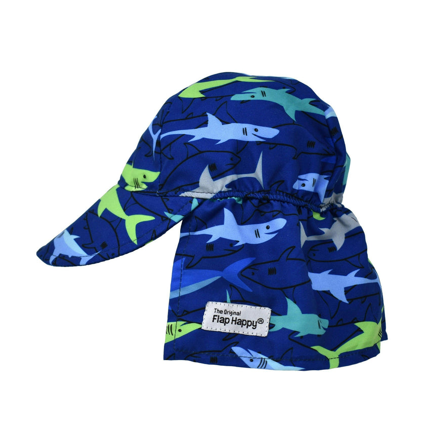 UPF 50+ Original Flap Hat - Sharky