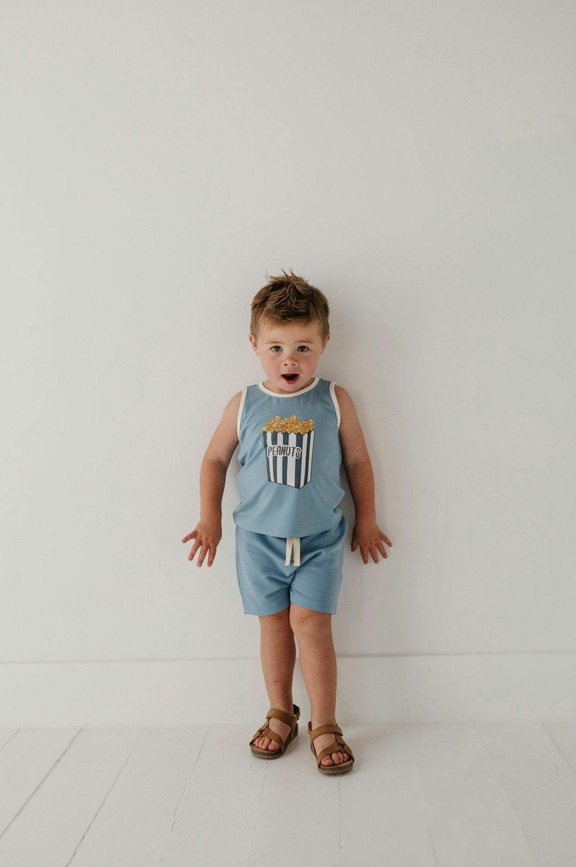 Boys Harem Shorts in Mountain Spring
