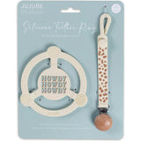 JuJuBe × Studio Oh! Silicone Teether Ring With Detachable Clip