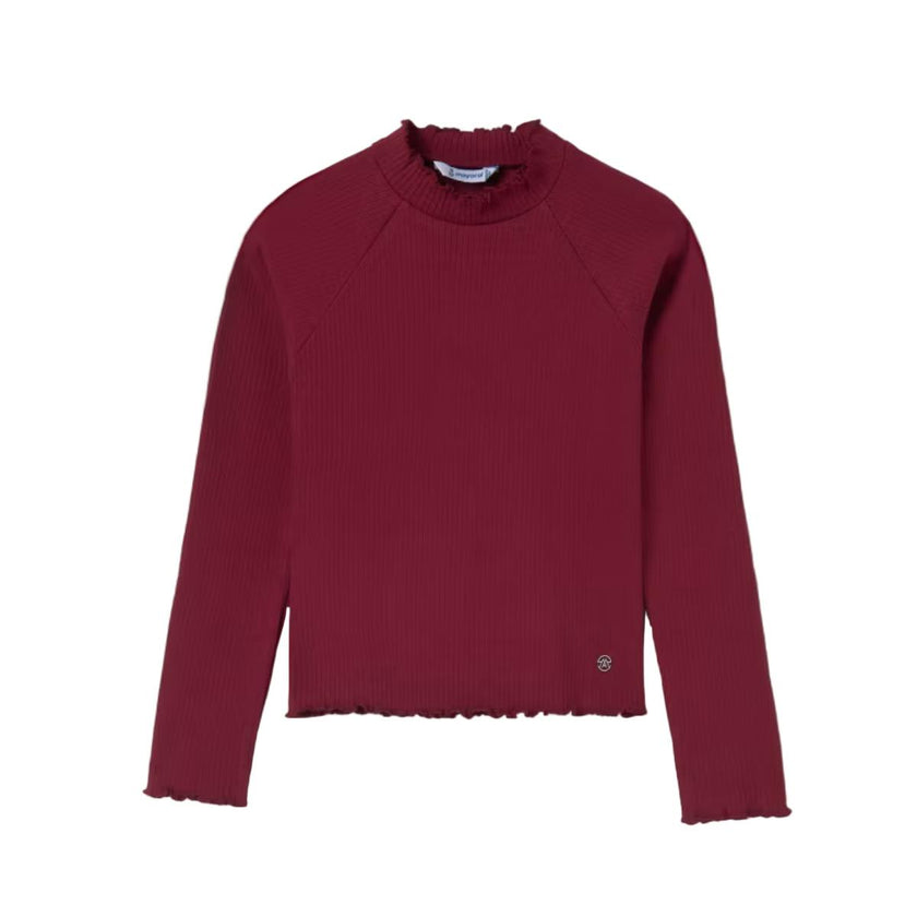 Girl Ribbed Turtleneck