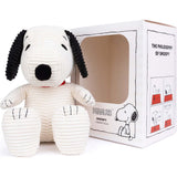 Plush Peanuts Snoopy Corduroy Cream In Giftbox 11"