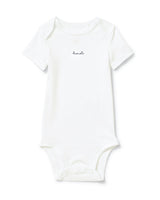 Baby's Pima Short Sleeve Onesie Set in French Lessons Blue