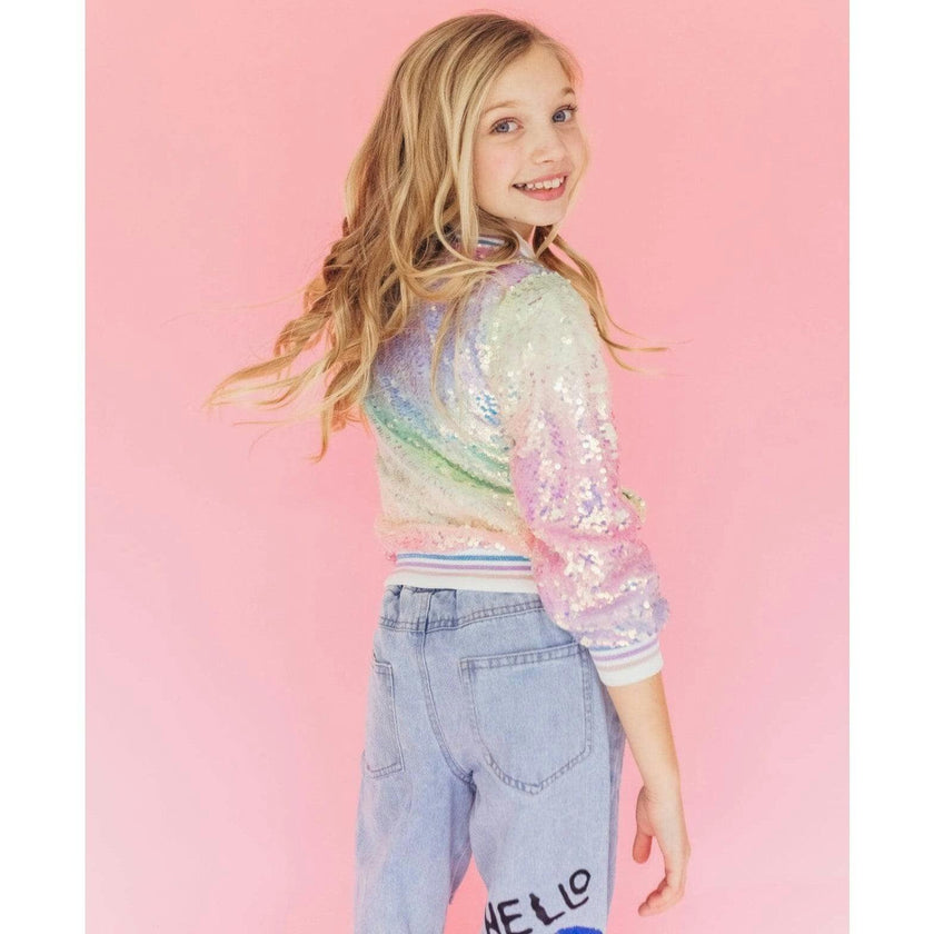 Icy Ombre Sequin Jacket