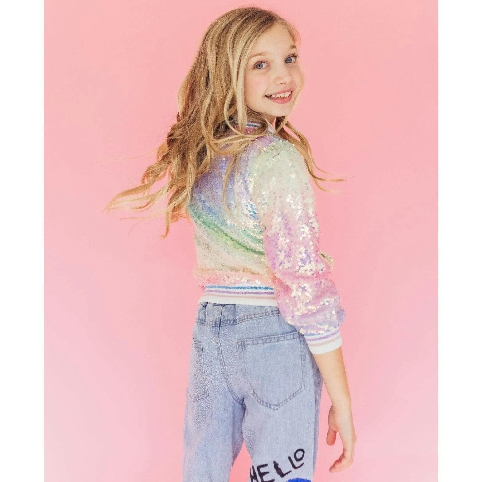 Icy Ombre Sequin Jacket