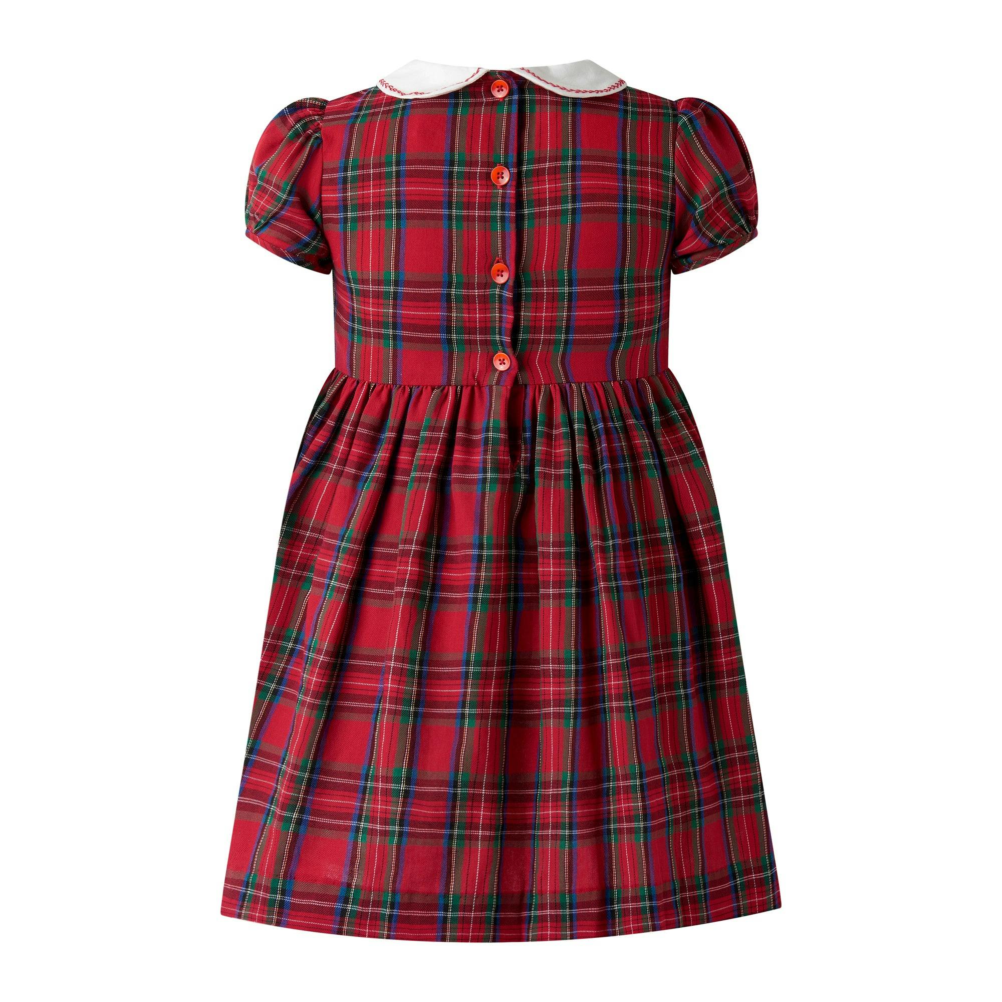 Gingerbread Smocked Dress