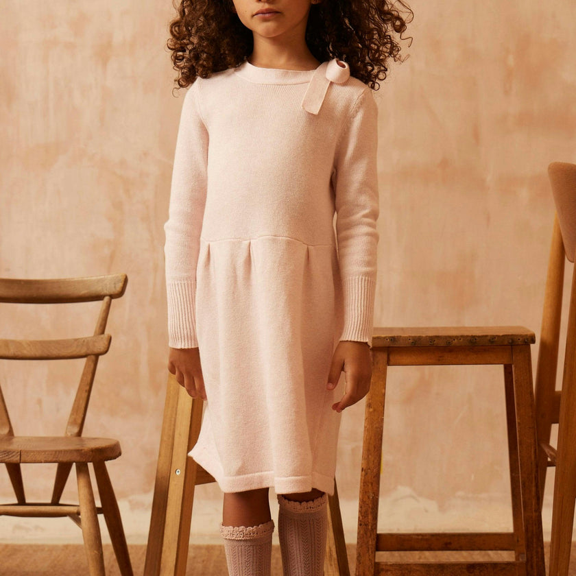 Bow Tie Dress | Blush