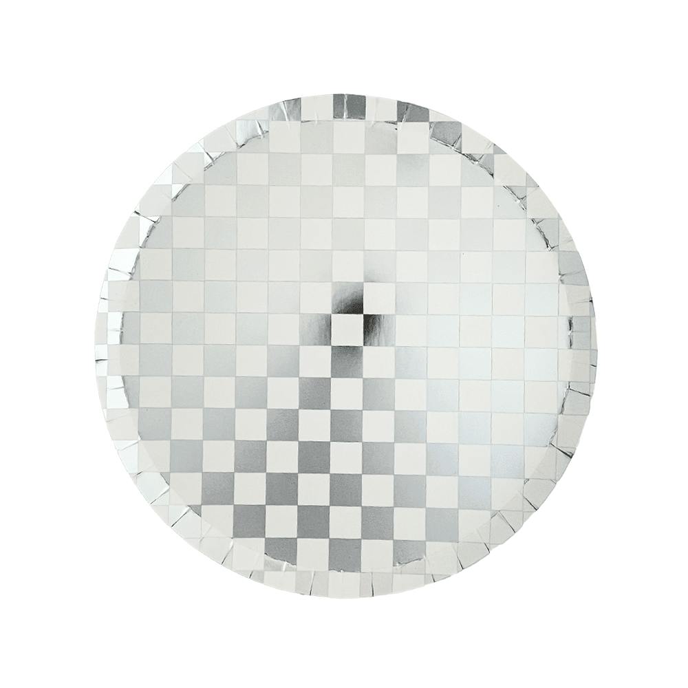 Check It! Dazzling Diamond Dessert Plates