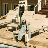 Toddler Hooded Towel - Sea