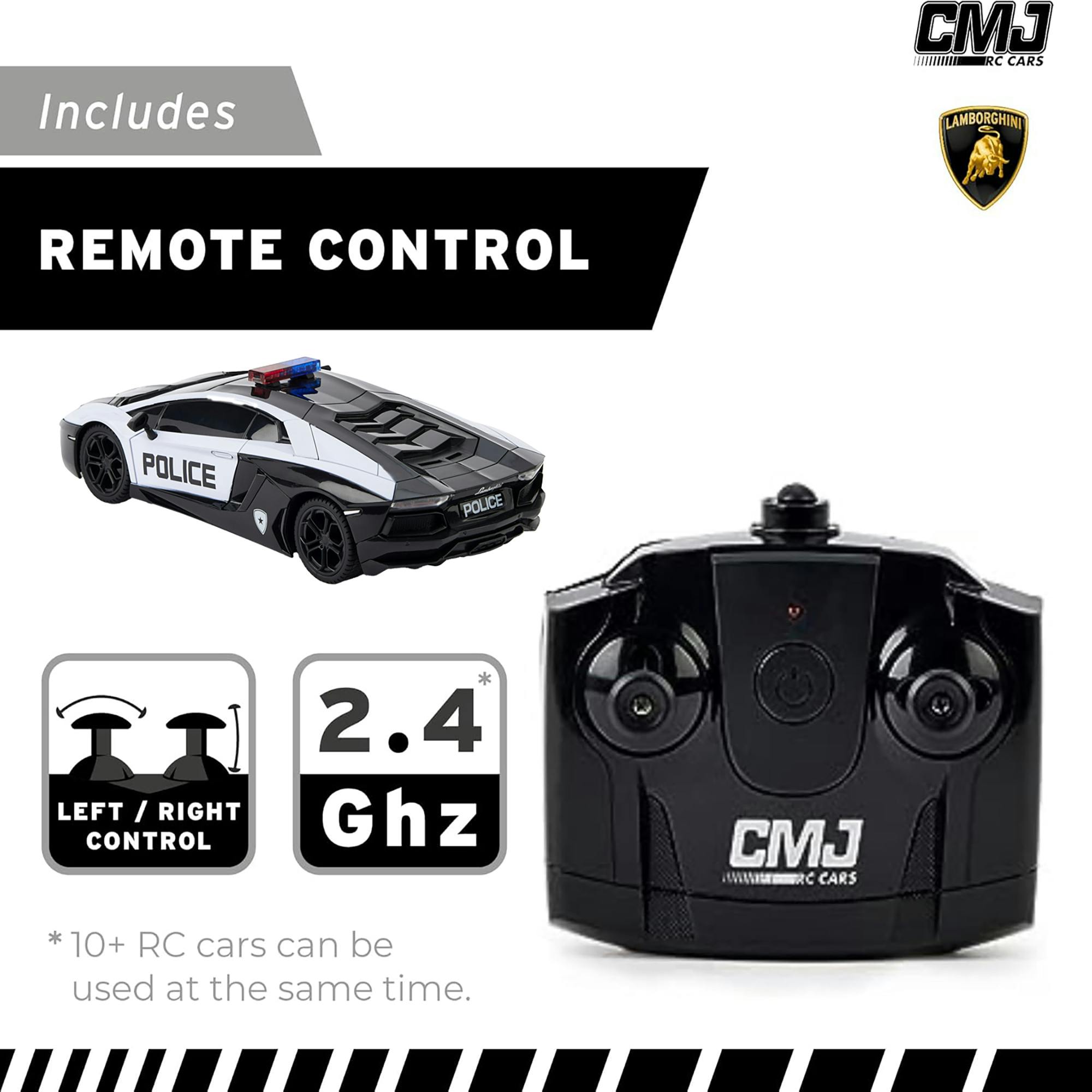 CMJ RC Car: Lamborghini Aventador LP700-4 - Police Car
