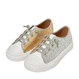 Marcy Tri-Color Leather Sneakers