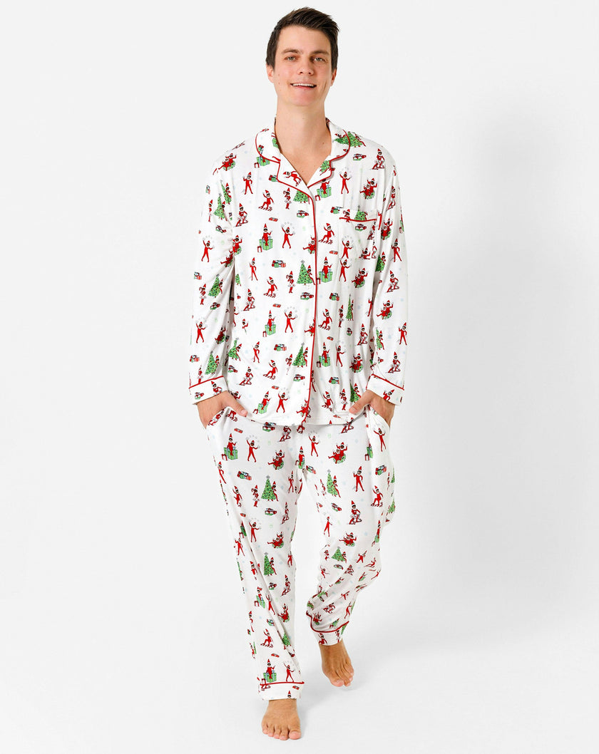 The Elf On The Shelf Bamboo Men's Pajama Set