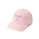 Coquette Bow Patch Baseball Hat - Ballet