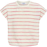 Hartley Top Coral Stripe