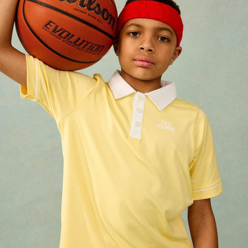 Performance Play Polo in Yellow