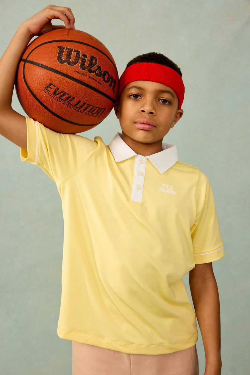 Performance Play Polo in Yellow
