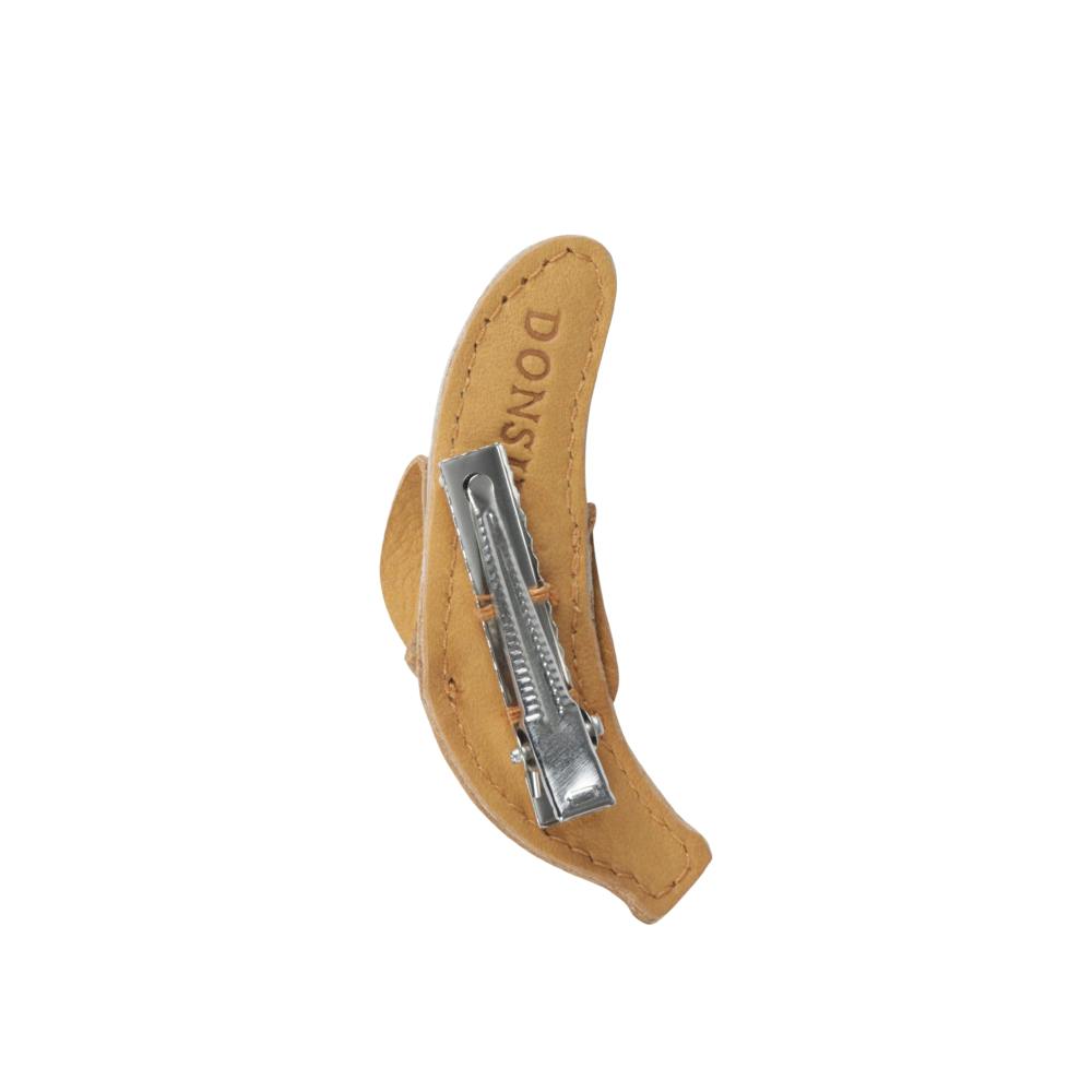 Nanoe Fruit Hairclip | Banana | Caramel Nubuck