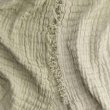 Multi-Layer Sage Green Muslin Cotton Baby Blanket