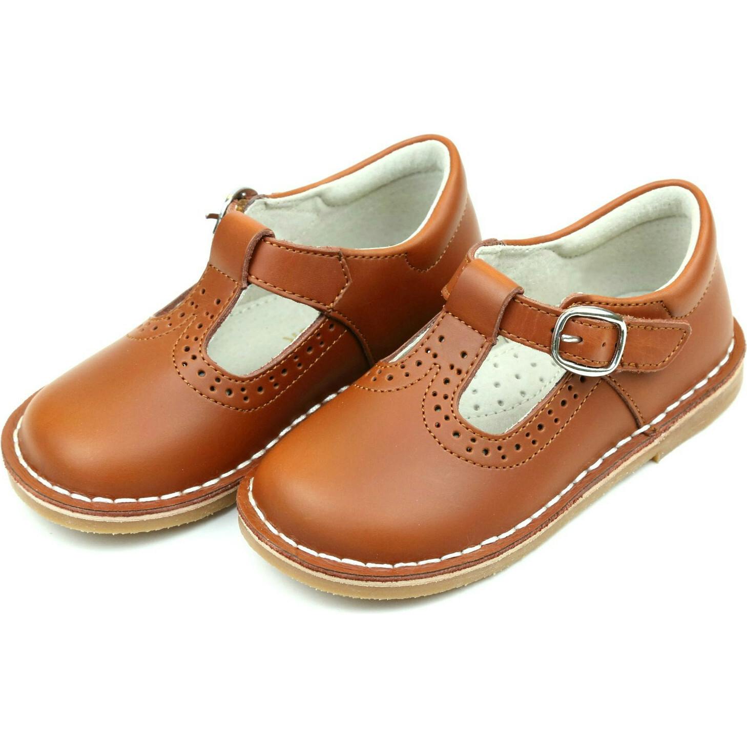 Frances T-Strap Perforated Mary Jane