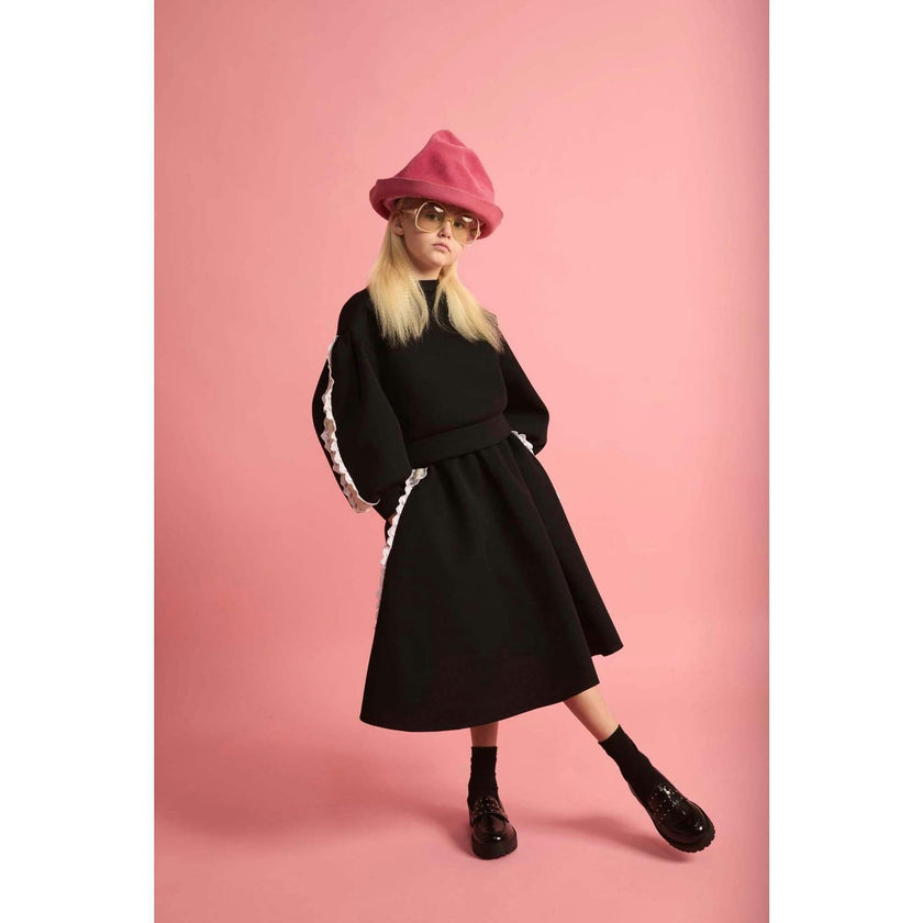 Neoprene Lace Skirt