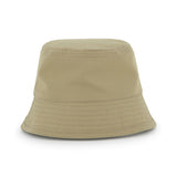White & Beige Reversible Bucket Hat