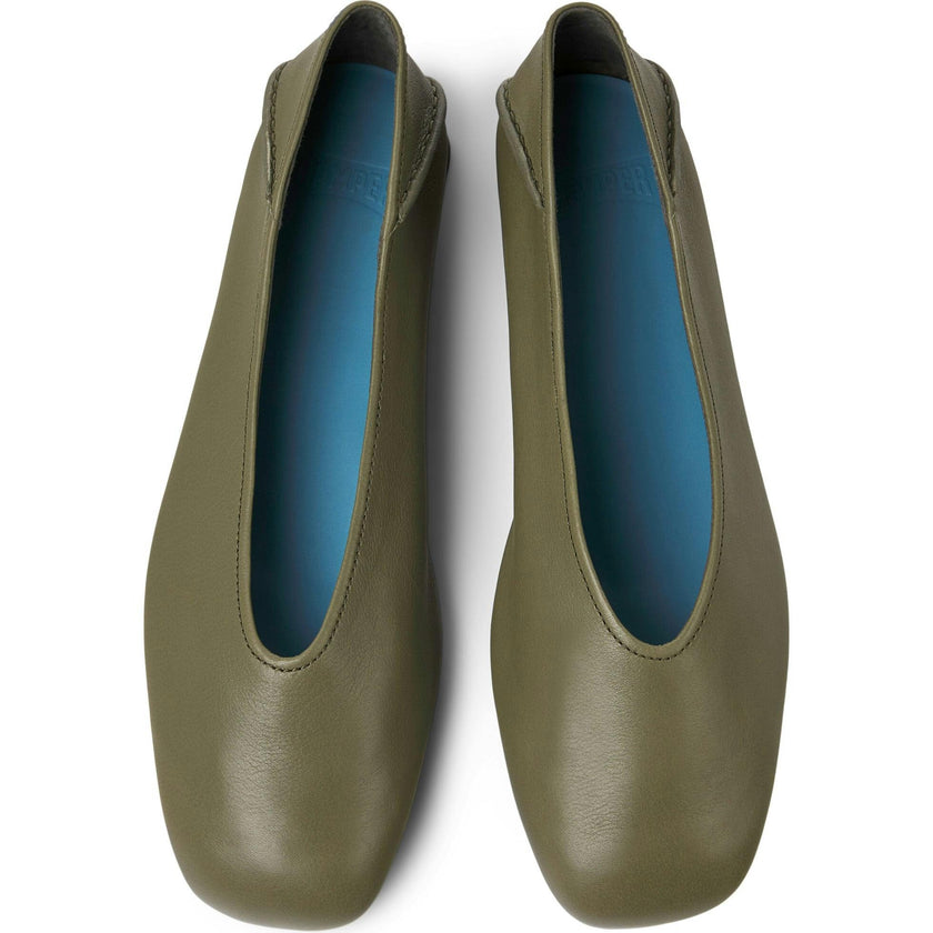 Women's Casi Myra Ballerinas, Medium Green
