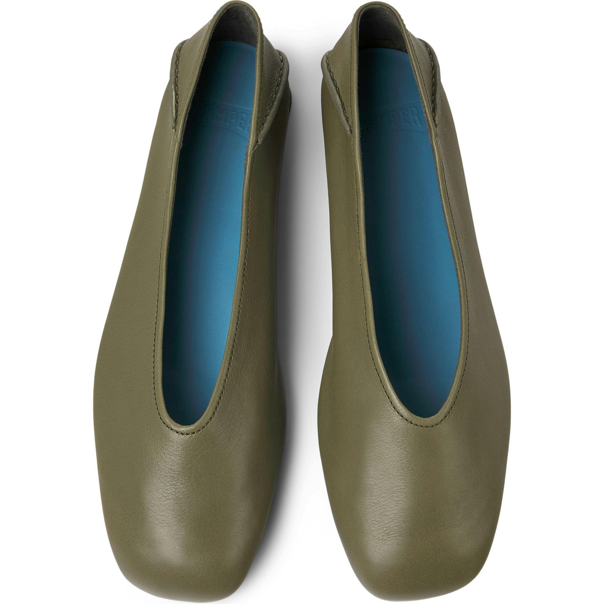 Women's Casi Myra Ballerinas, Medium Green