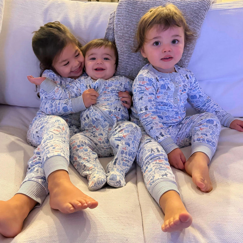 Hockey Zip Baby Onesie