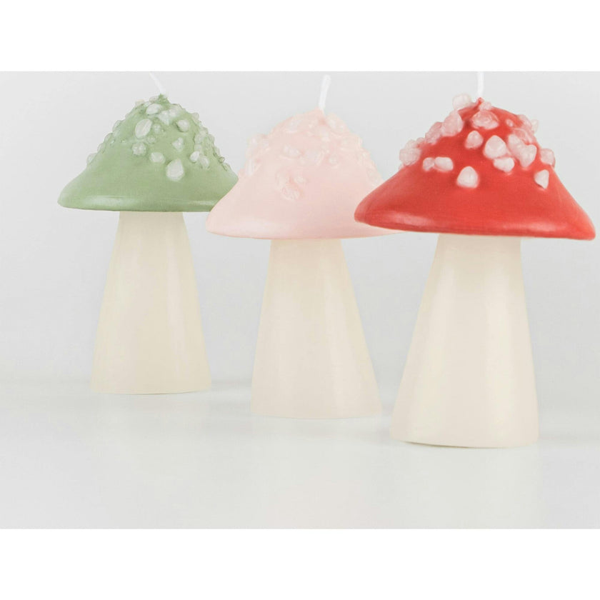 Mushroom Candles