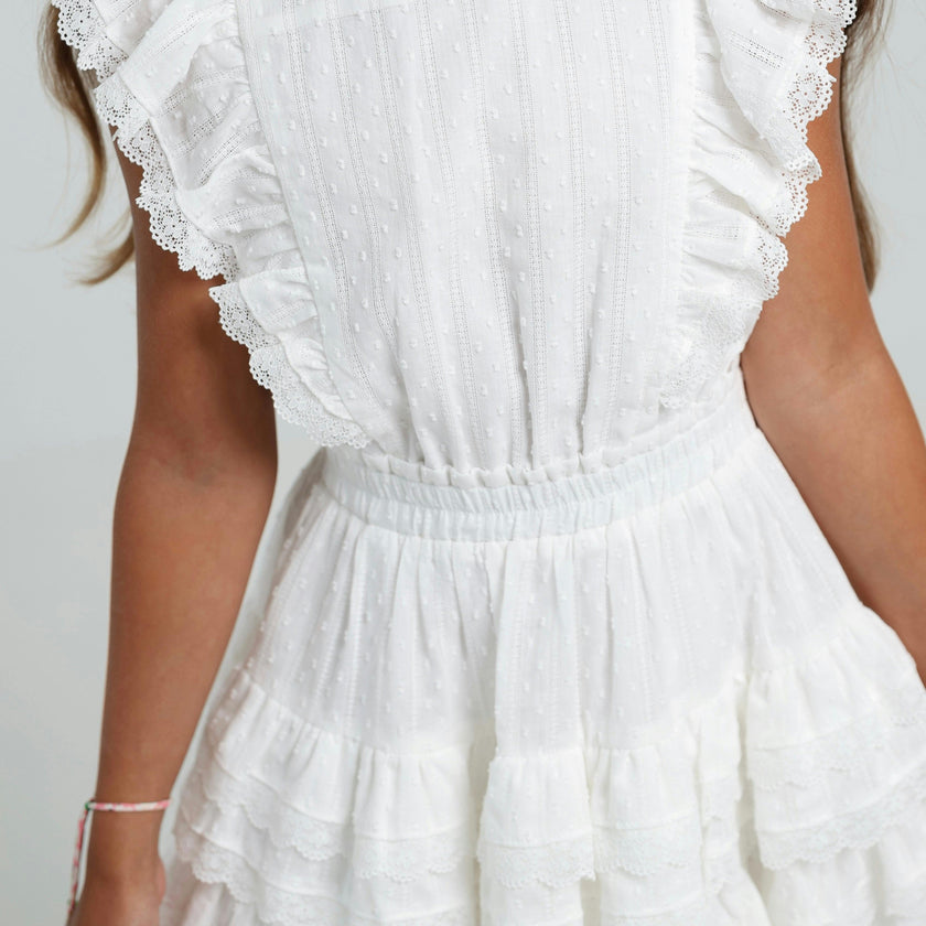 Gustavia Dress White