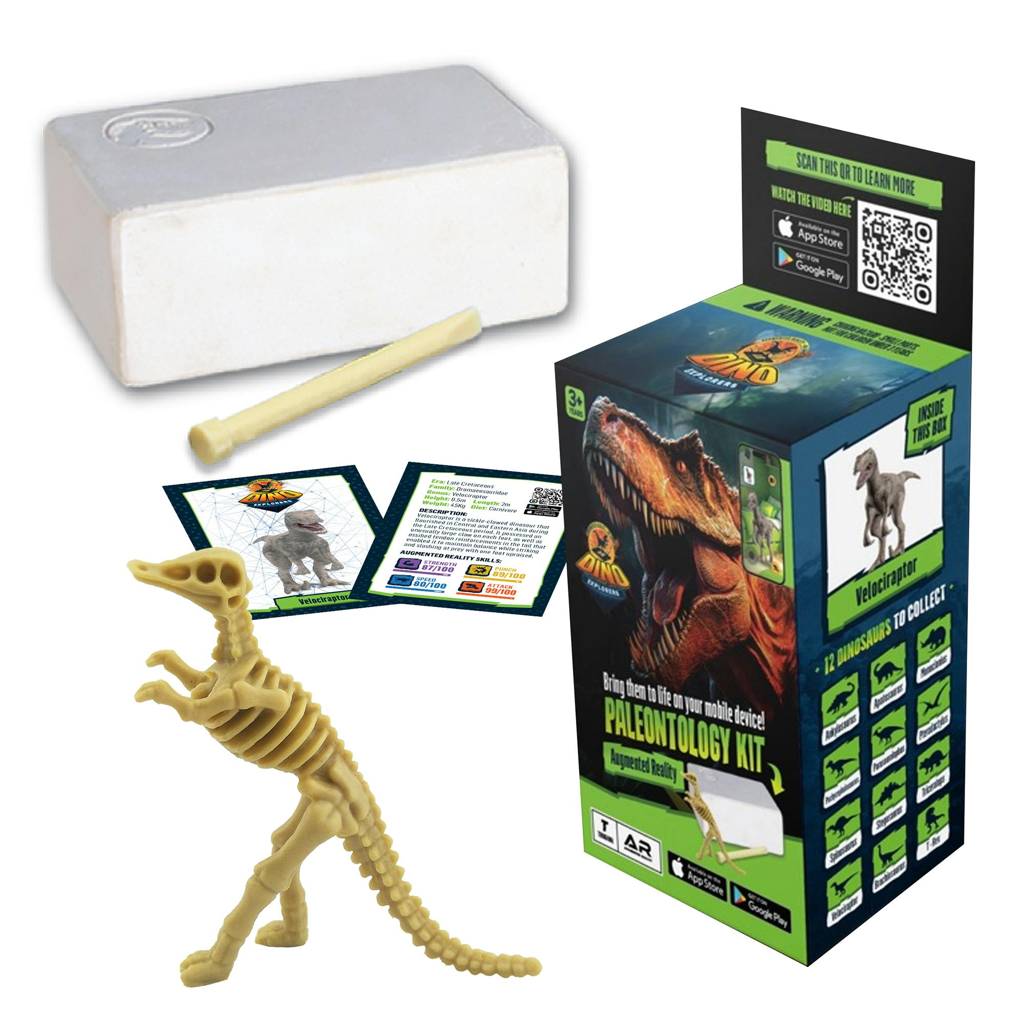 AR Dino Explorer Combo: Velociraptor - XL & Brick