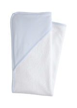 Hooded Towel - Blue Stripe