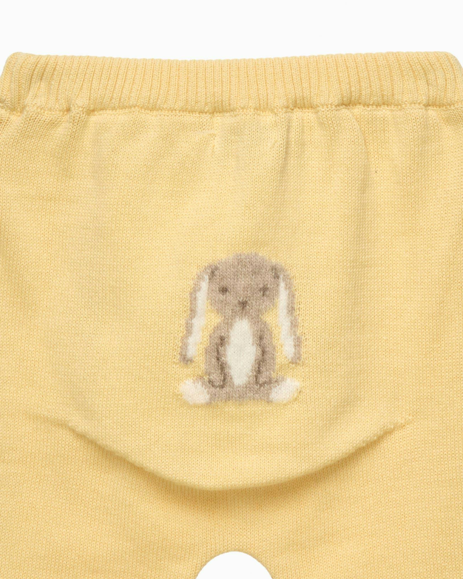 Baby Bunny Leggings in Lemon