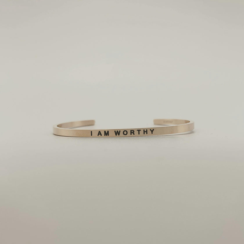 Women's "I Am Worthy" Bracelet