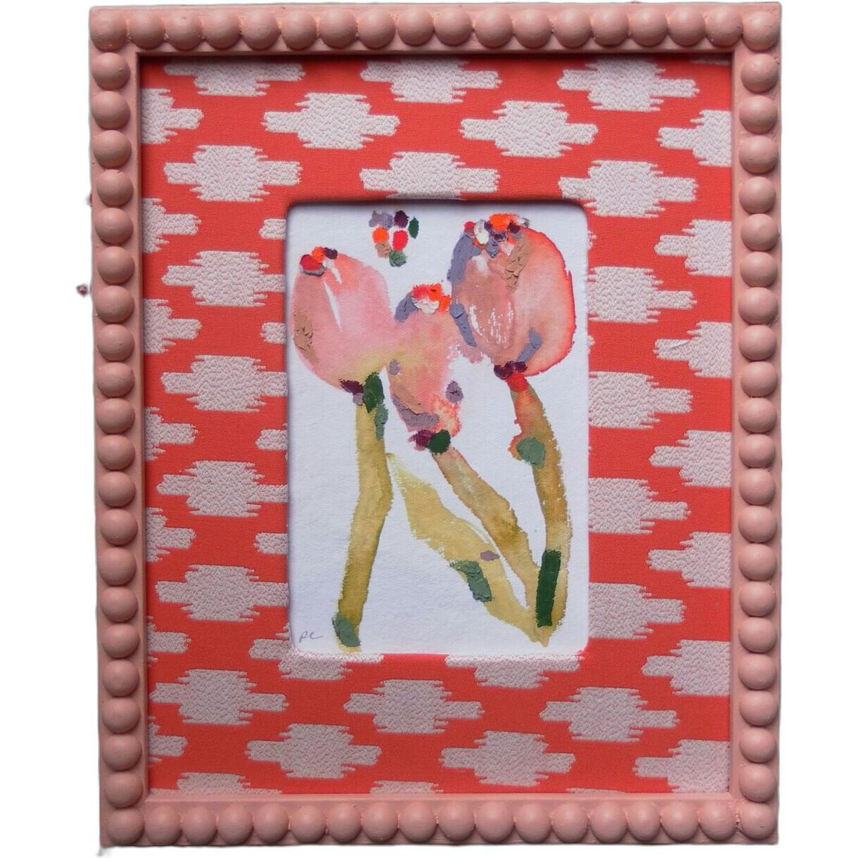 Slow Seeds No. 12 – Original Watercolor & Oil Pastel Painting