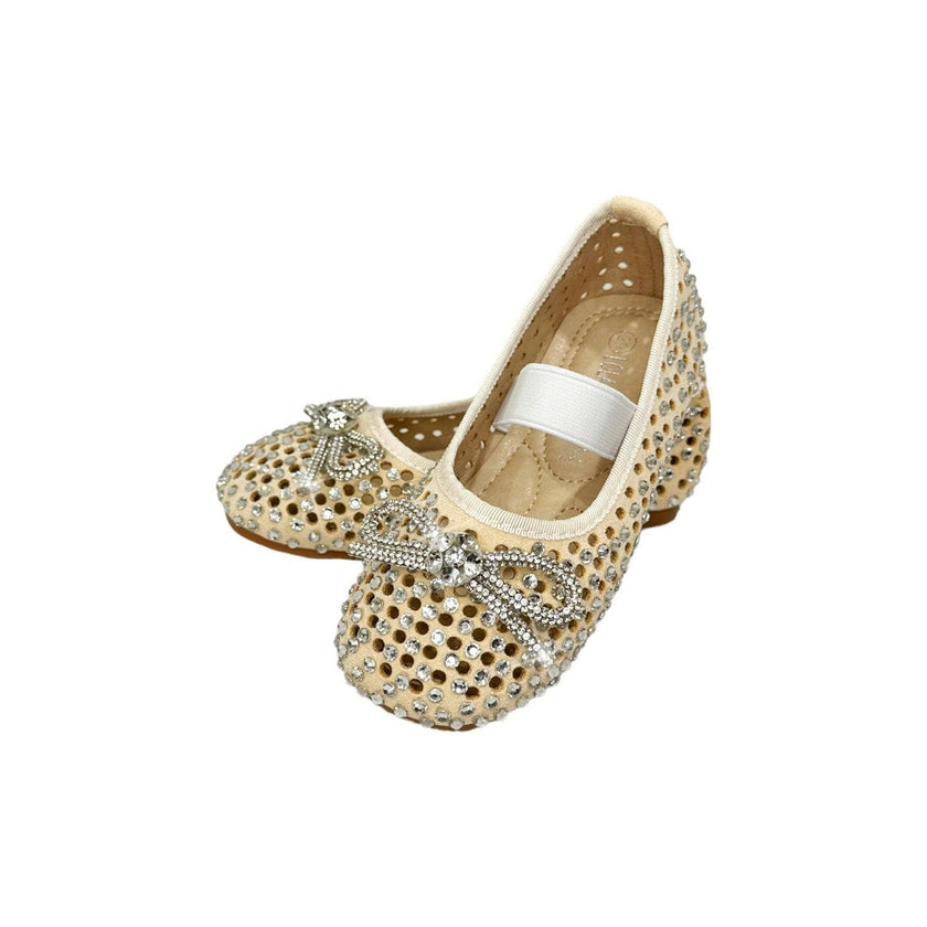 Golden Shimmer Ballet Flat