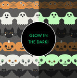 Halloween Paper Garland - Glow in the Dark - Swaddle Blanket