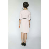 Anais bow dress (blush pink)