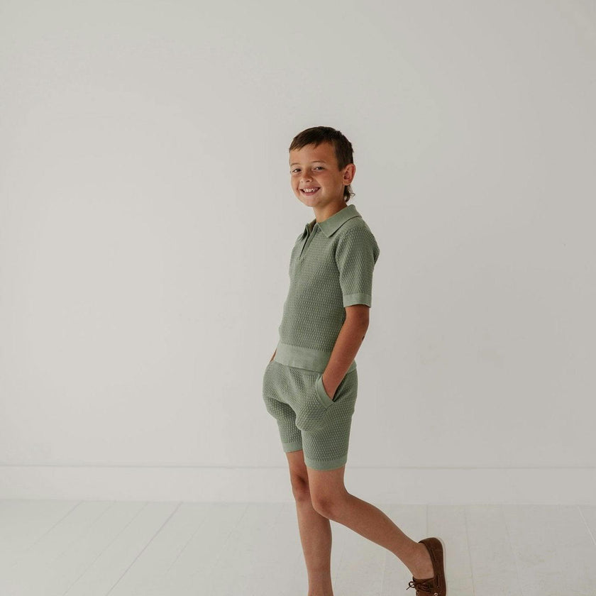 Boy's Knit Shorts
