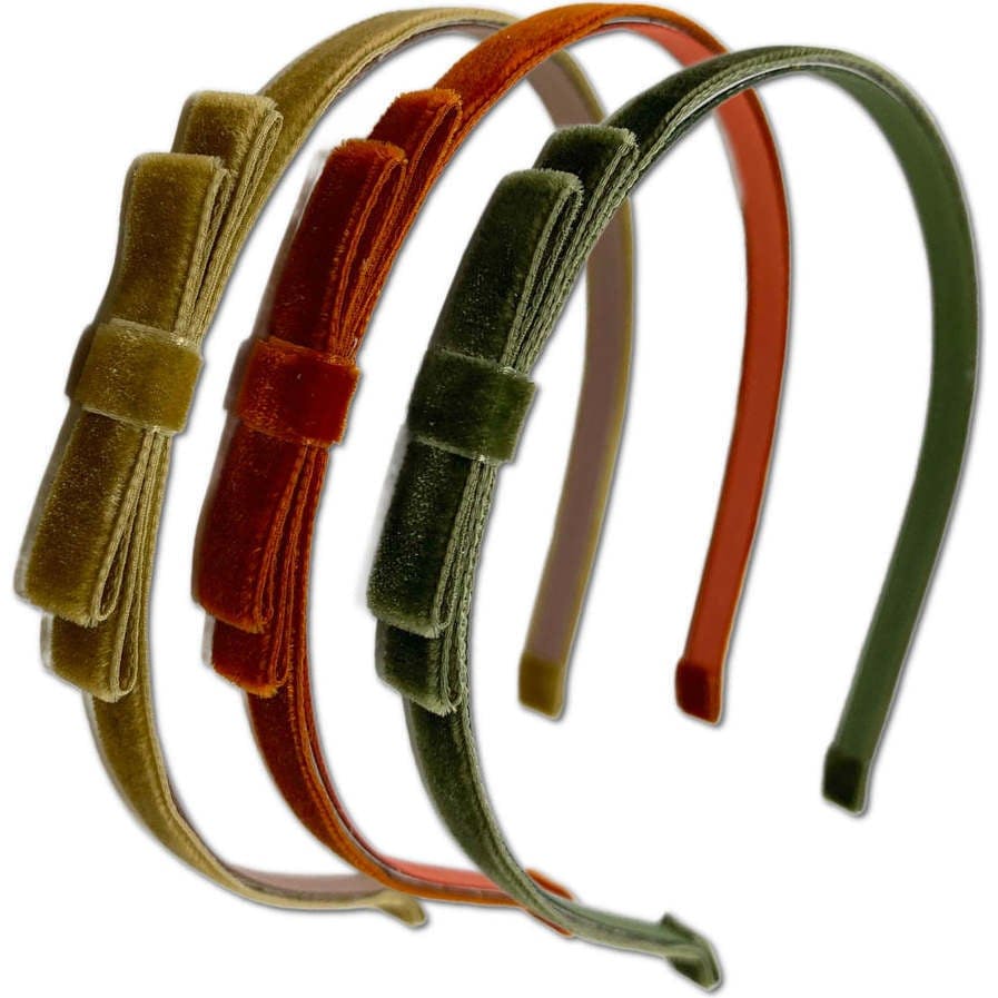 Velvet Headbands Bundle Set