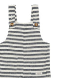 Dann Overalls | Blue Marine - White Striped