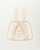 Bunny Drawstring Backpack - Painted Bouquet