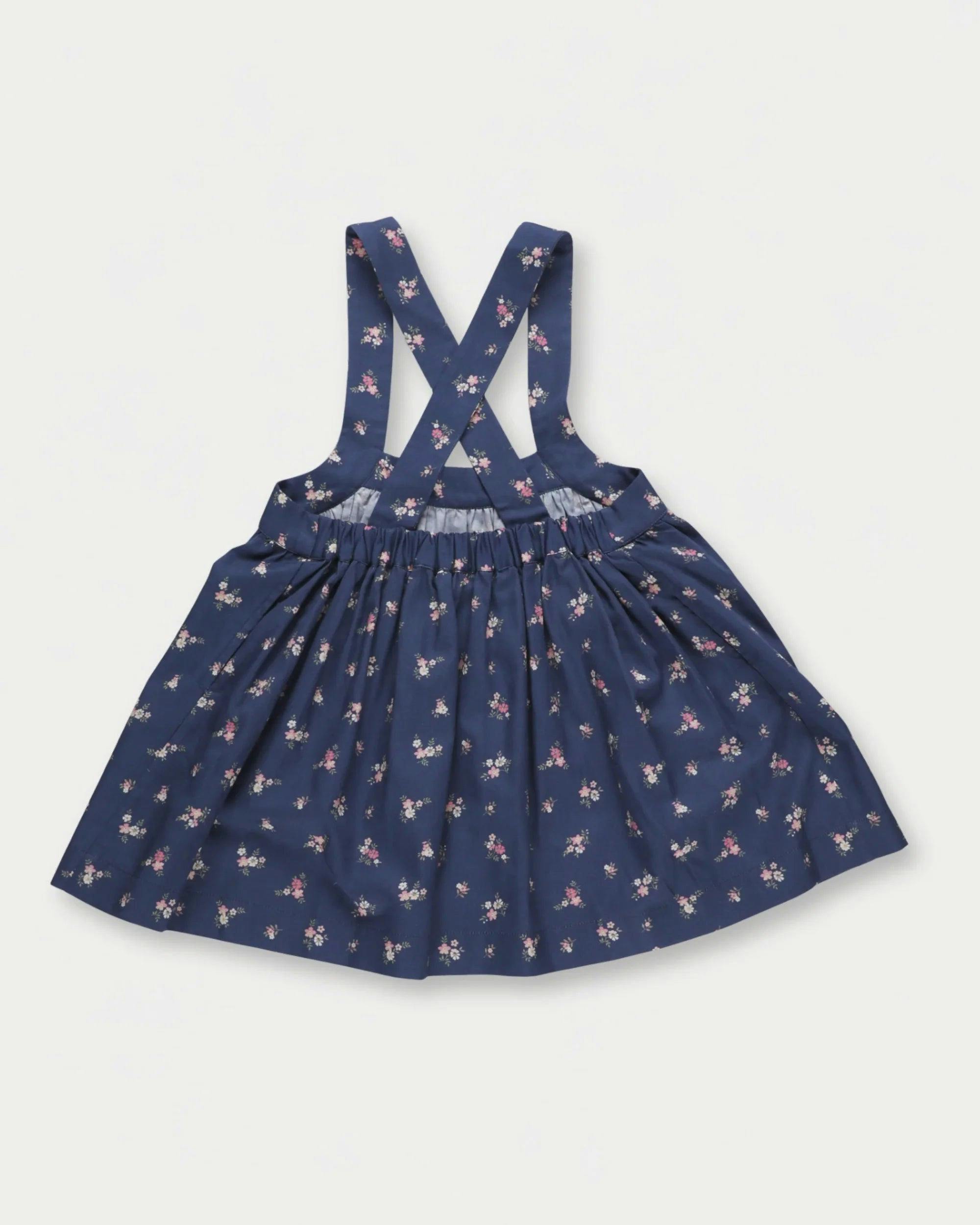 Annie Skirt - Ditsy Bouquet Navy