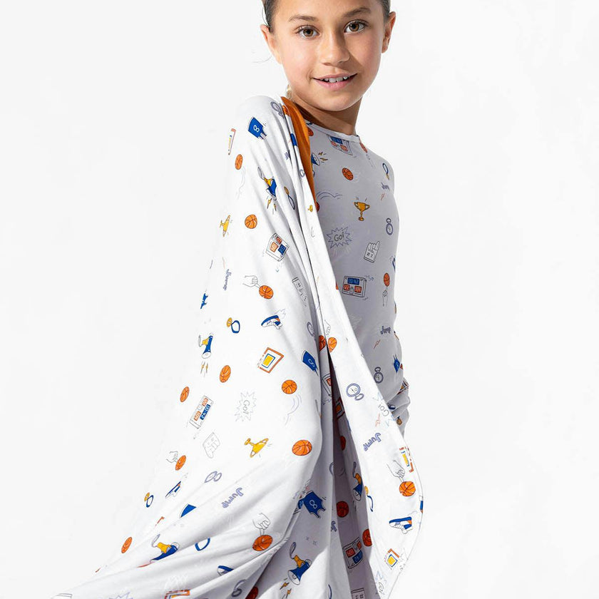 All Star Basketball Bamboo Blanket