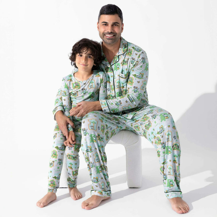 Minecraft Overworld Dreams Kids Pajamas