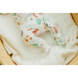 Farmstead Zip-Up Footie, Prints